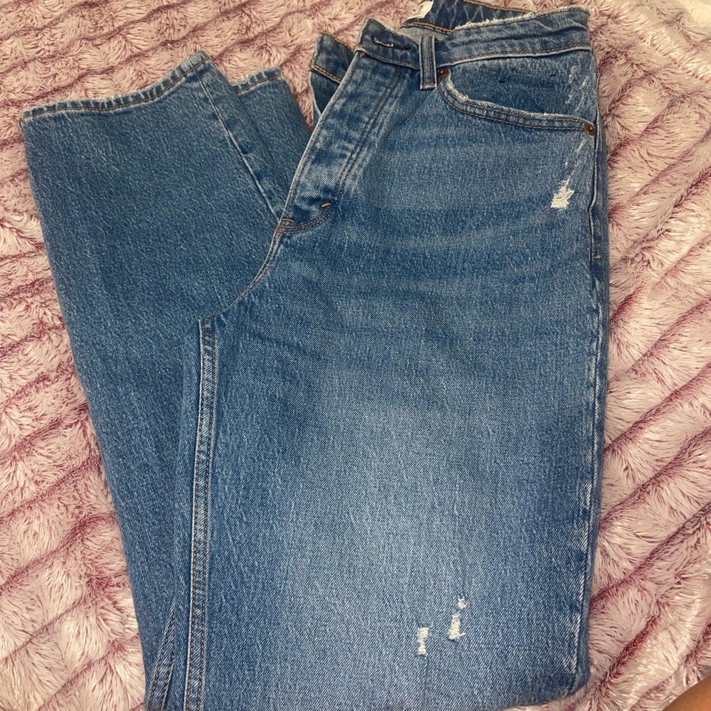 Abercrombie & Fitch Straight Blue Jeans